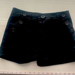 H&M Cotton black shorts